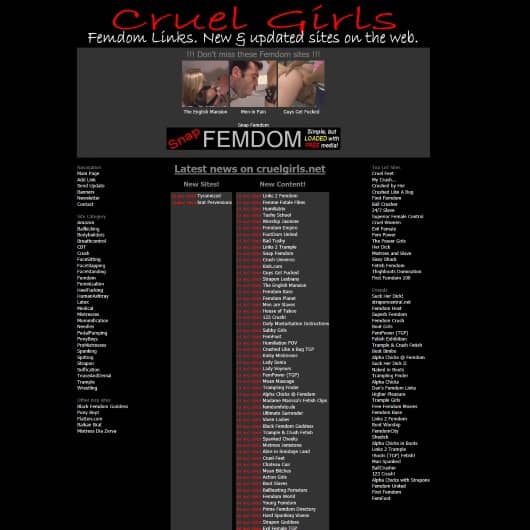 Visit Cruel Girls