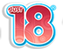 Just18 logo