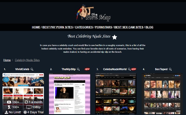 Nude Web Page - Celebrity Nude Sites - Top Celeb Porn Sites 2023 | ThePornMap